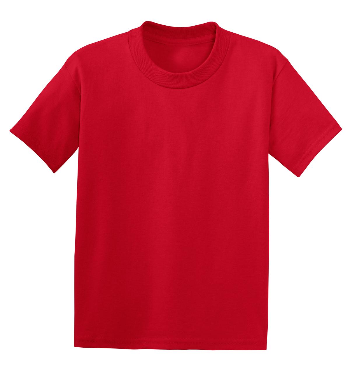 Hanes - Youth EcoSmart50/50 Cotton/Poly T-Shirt. 5370