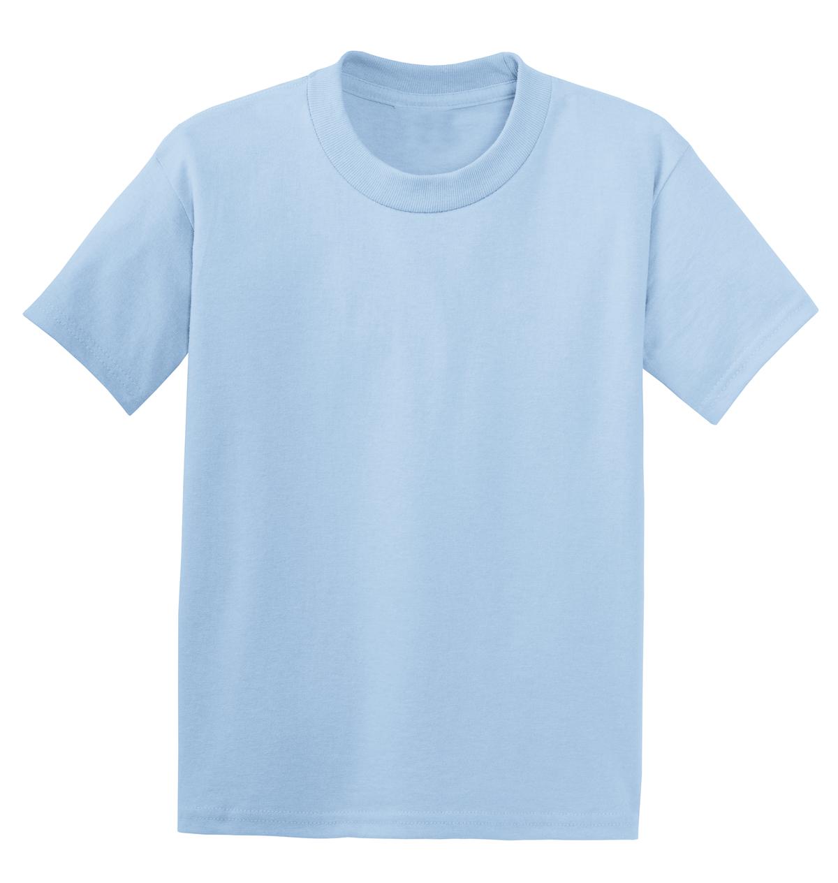 Hanes - Youth EcoSmart50/50 Cotton/Poly T-Shirt. 5370