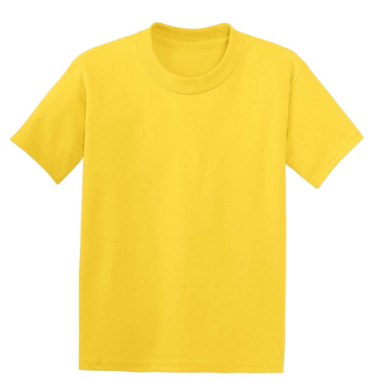 Hanes - Youth EcoSmart50/50 Cotton/Poly T-Shirt. 5370