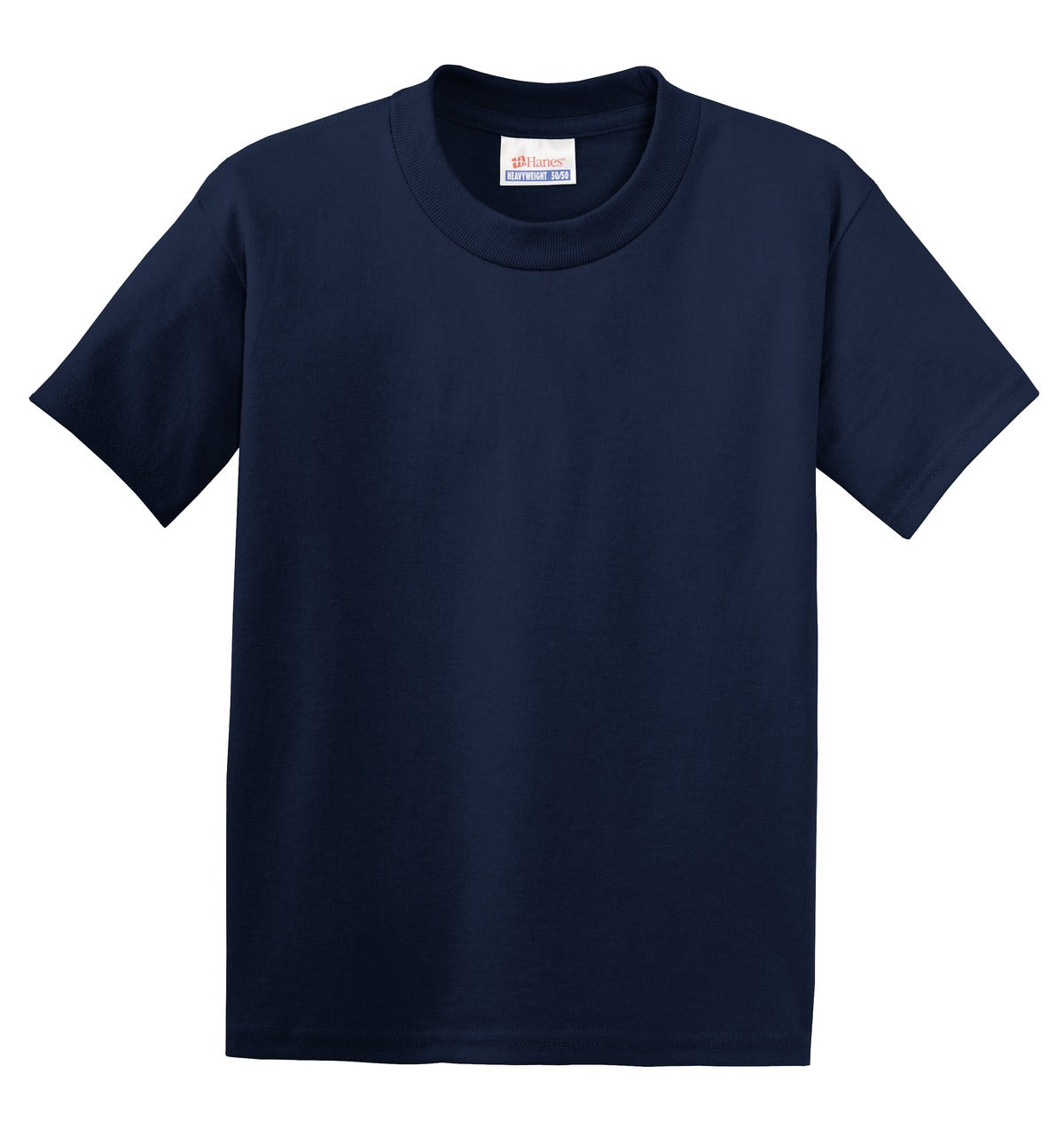 Hanes - Youth EcoSmart50/50 Cotton/Poly T-Shirt. 5370