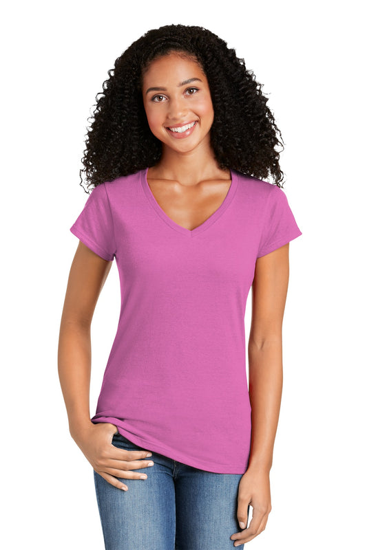 Gildan SoftstyleLadies Fit V-Neck T-Shirt. 64V00L