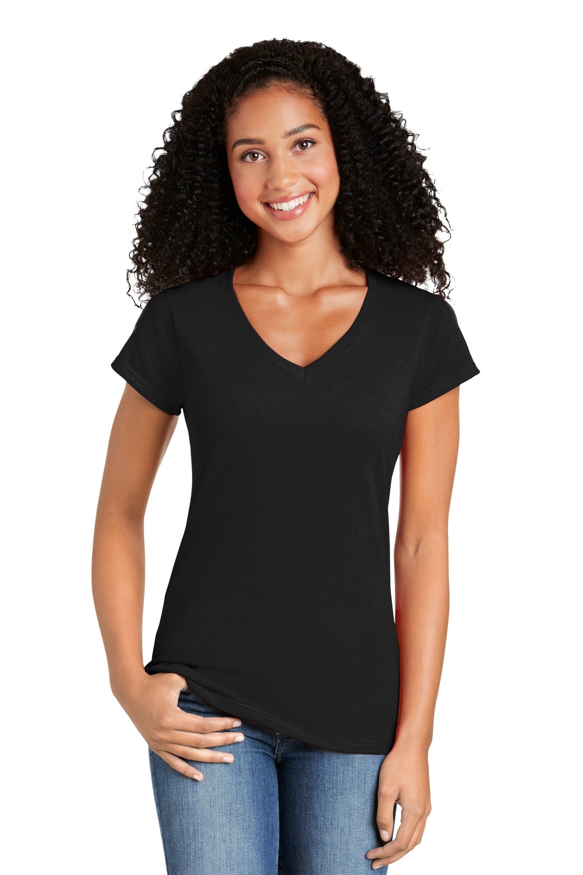 Gildan SoftstyleLadies Fit V-Neck T-Shirt. 64V00L