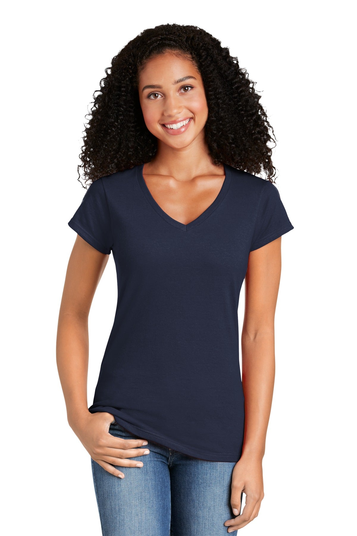 Gildan SoftstyleLadies Fit V-Neck T-Shirt. 64V00L