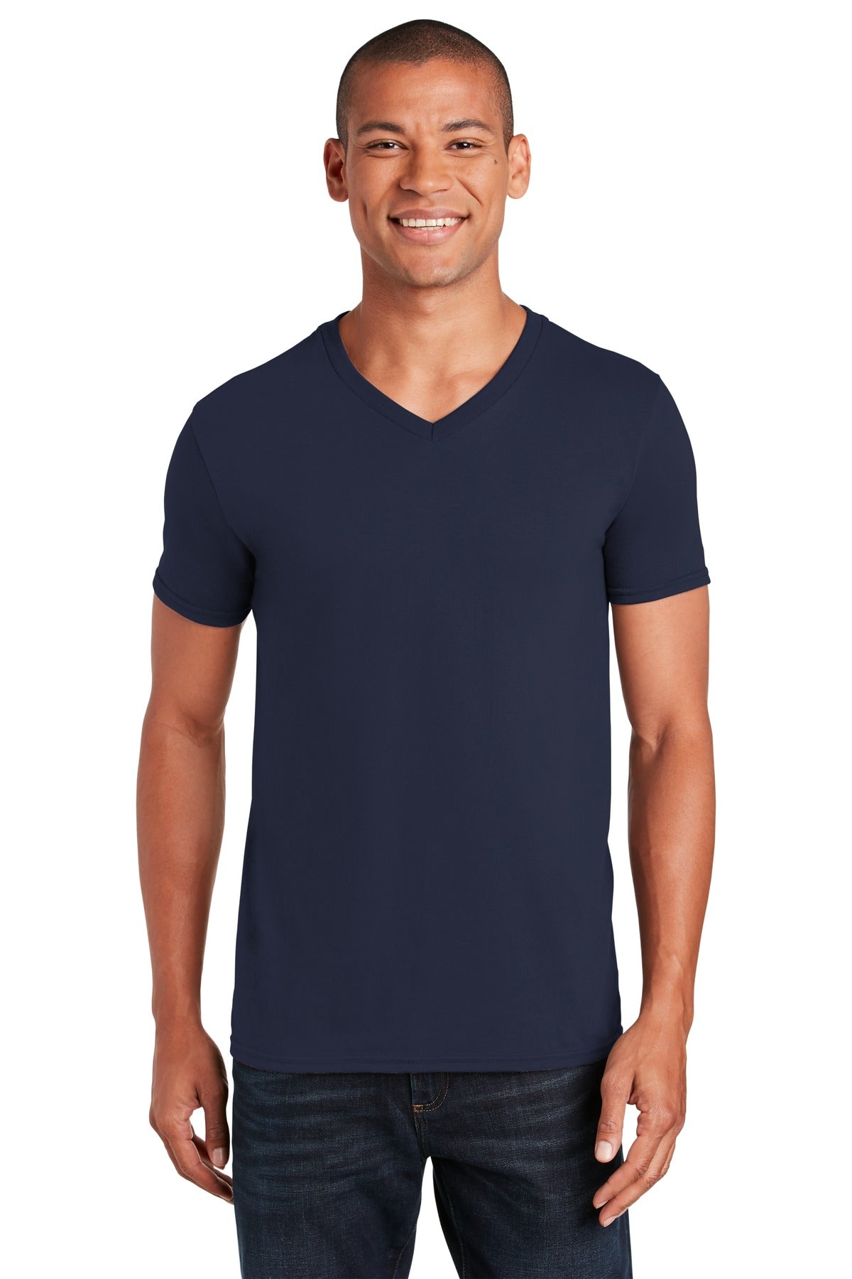 Gildan SoftstyleV-Neck T-Shirt. 64V00