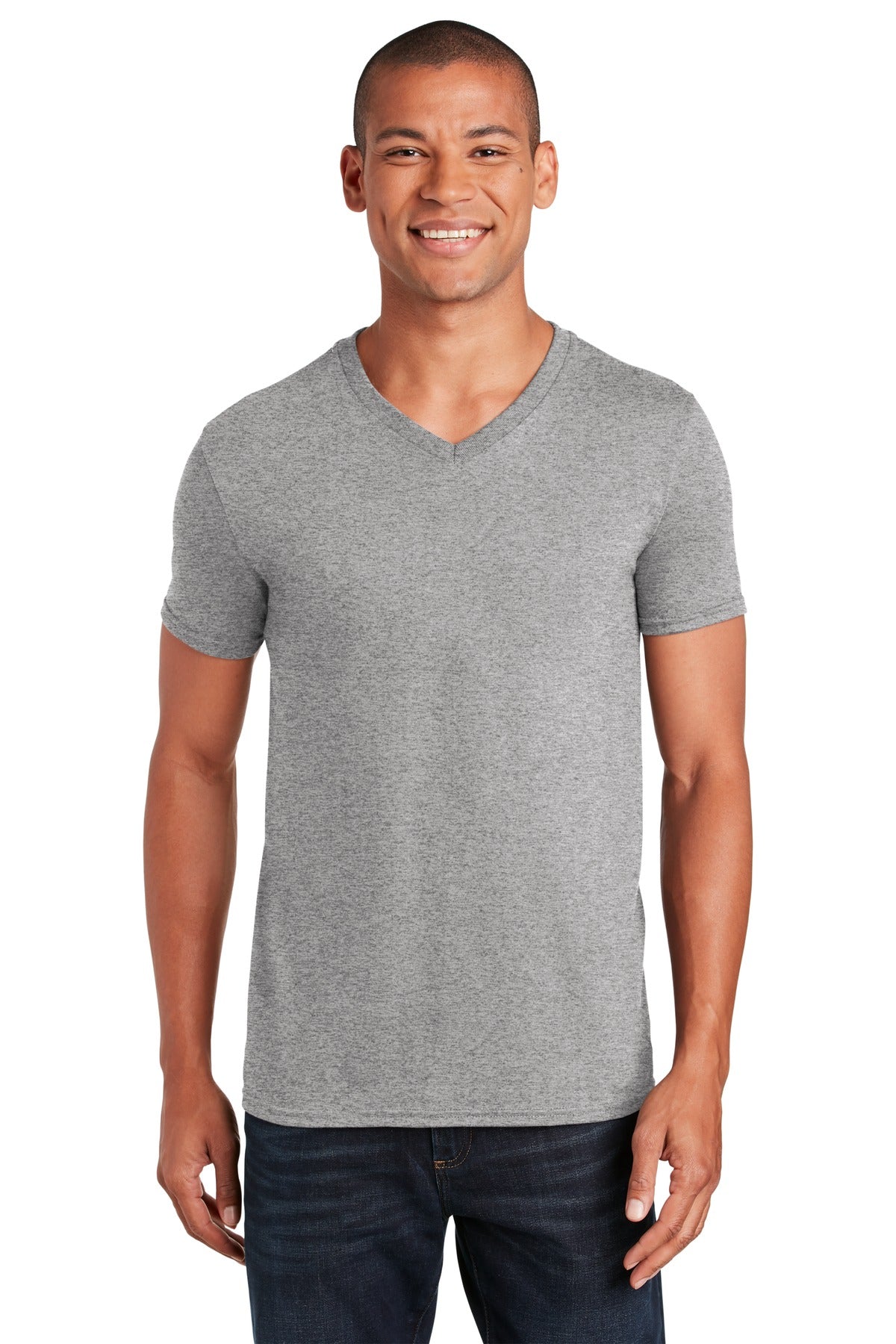 Gildan SoftstyleV-Neck T-Shirt. 64V00