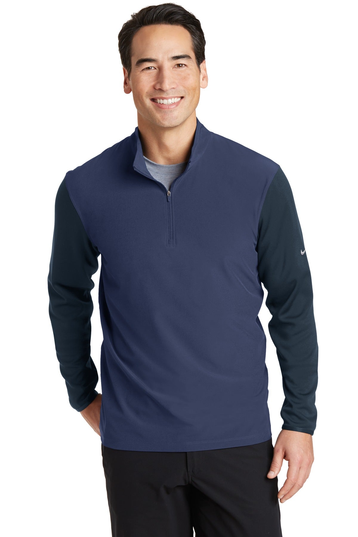 Nike Dri-FIT Fabric Mix 1/2-Zip Cover-Up. 746102