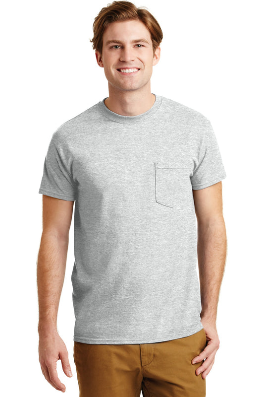 Gildan - DryBlend50 Cotton/50 Poly Pocket T-Shirt. 8300