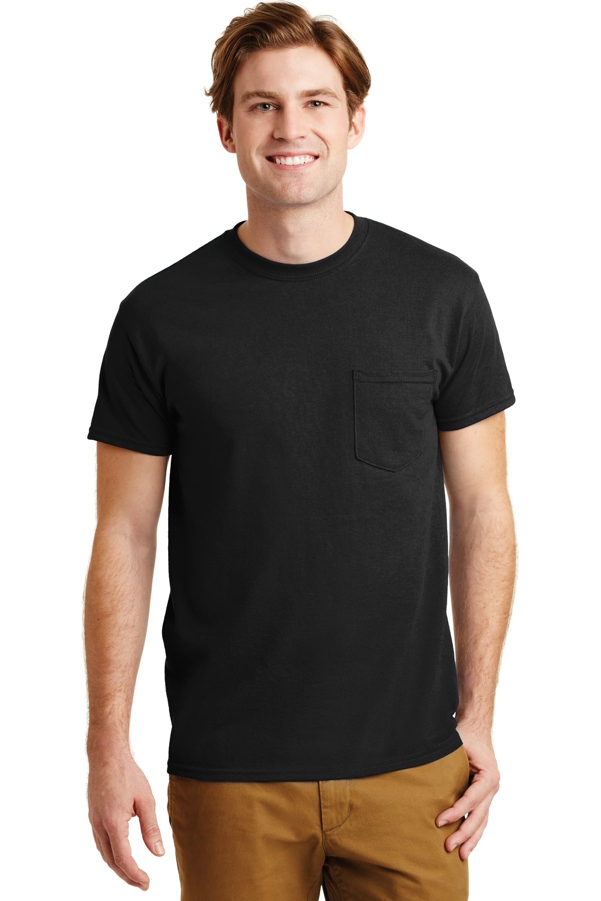 Gildan - DryBlend50 Cotton/50 Poly Pocket T-Shirt. 8300