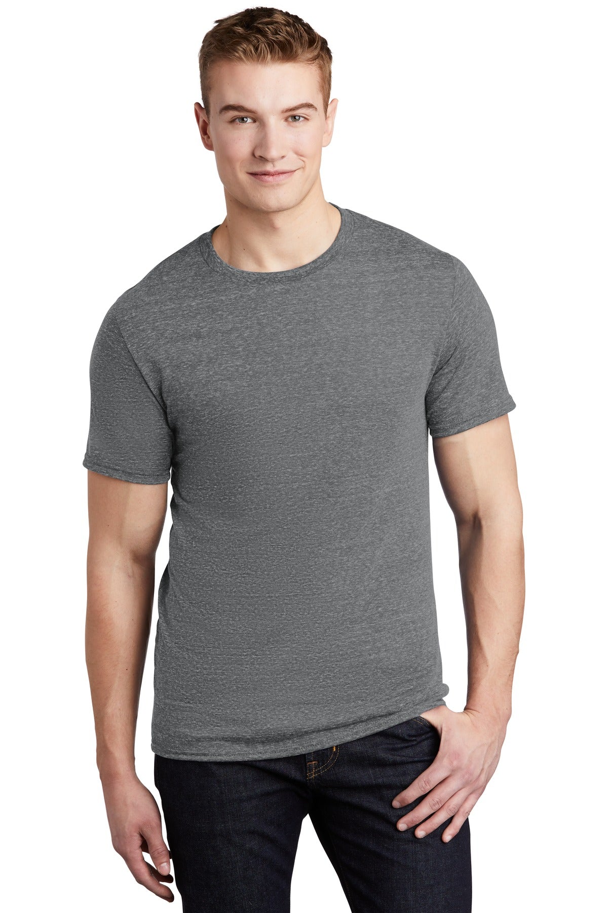 JERZEES Snow Heather Jersey T-Shirt 88M
