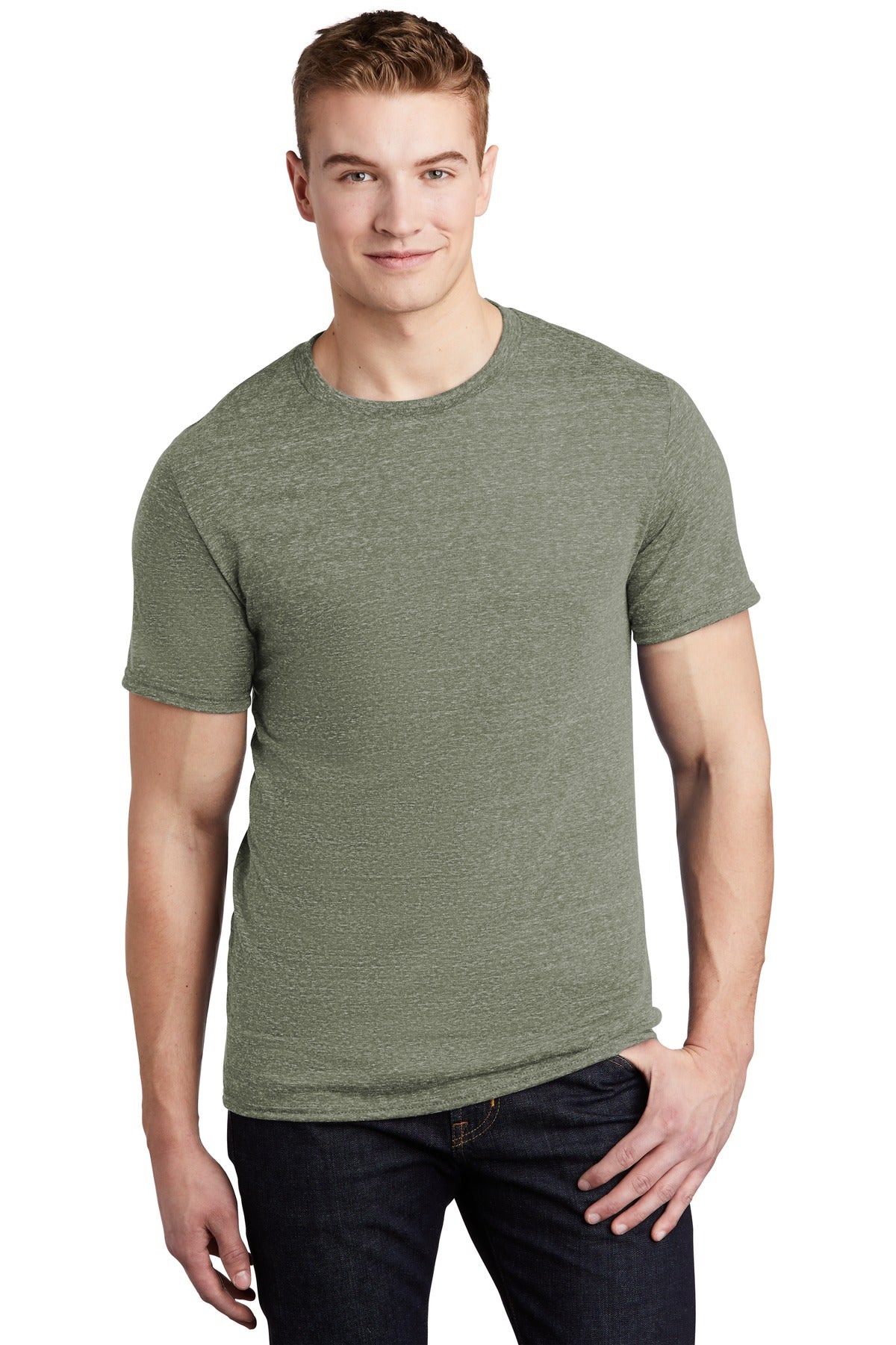 JERZEES Snow Heather Jersey T-Shirt 88M