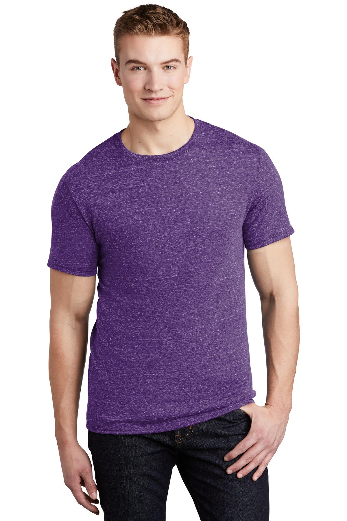 JERZEES Snow Heather Jersey T-Shirt 88M