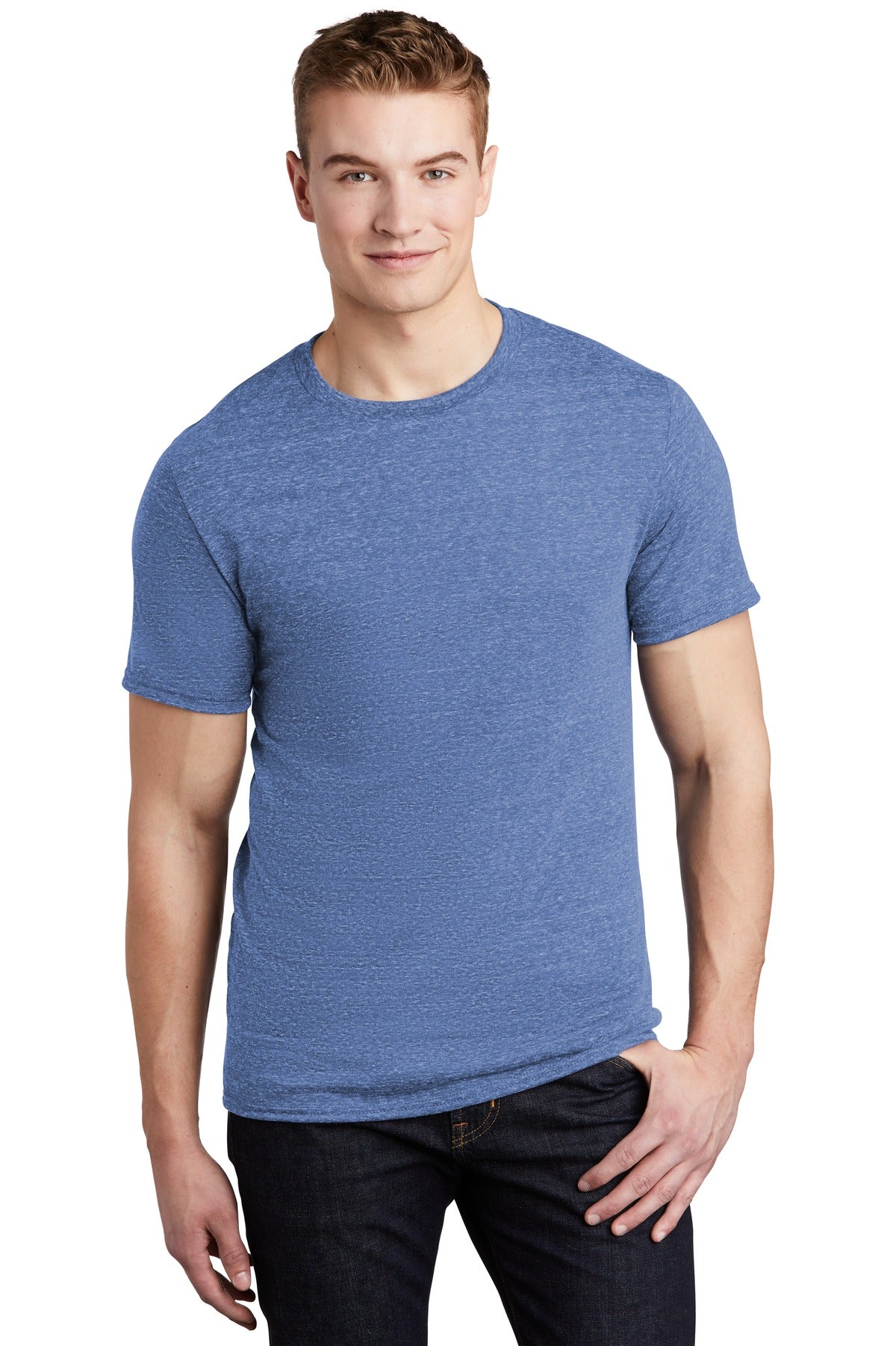 JERZEES Snow Heather Jersey T-Shirt 88M