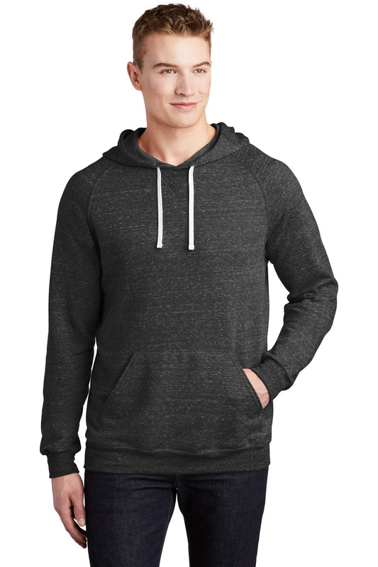 JERZEES Snow Heather French Terry Raglan Hoodie 90M
