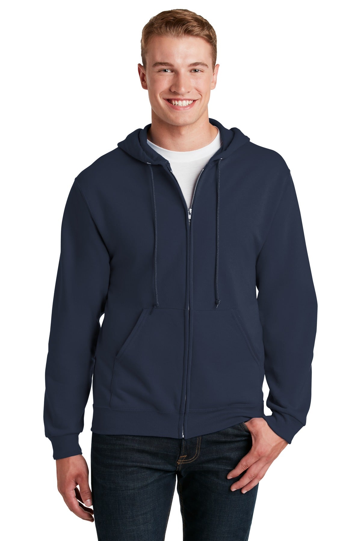 JERZEES - NuBlendFull-Zip Hooded Sweatshirt. 993M