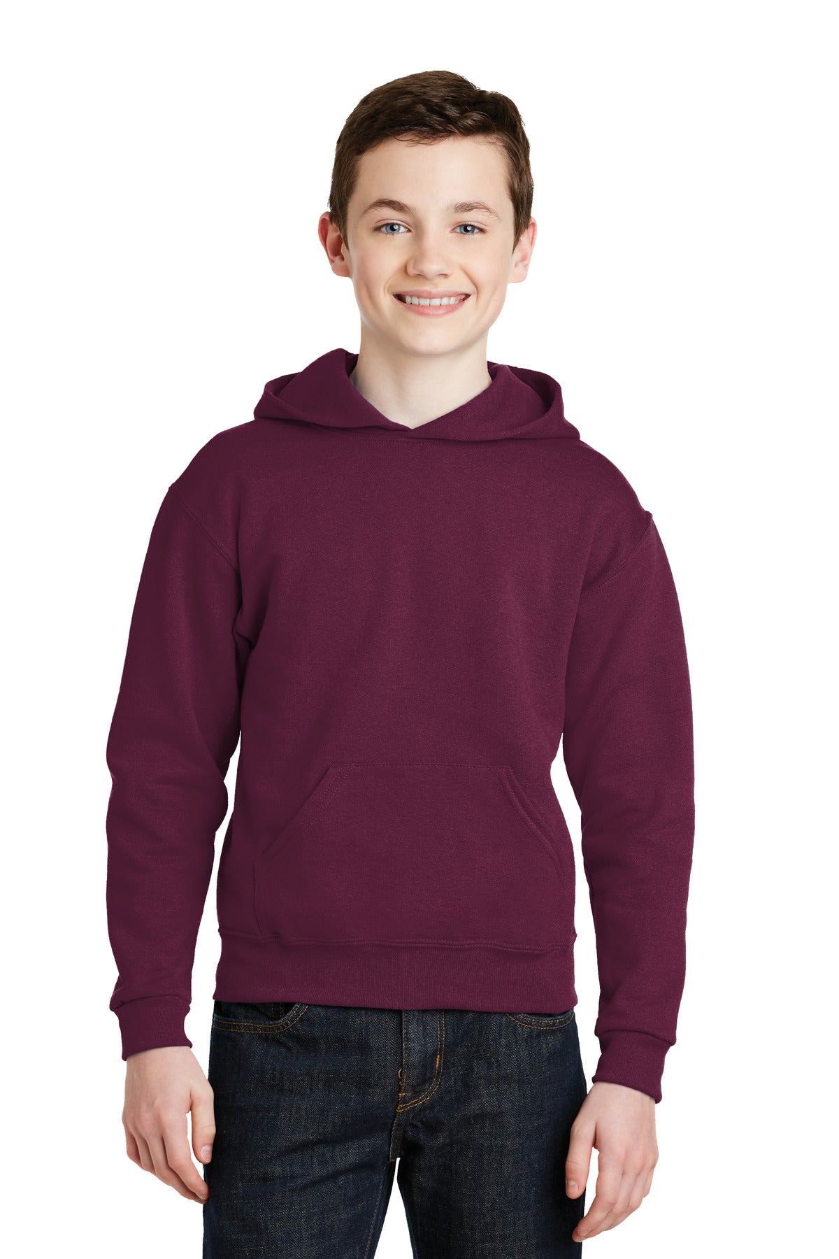 JERZEES - Youth NuBlendPullover Hooded Sweatshirt. 996Y