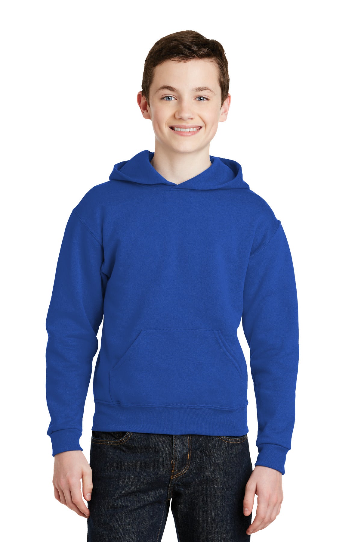 JERZEES - Youth NuBlendPullover Hooded Sweatshirt. 996Y