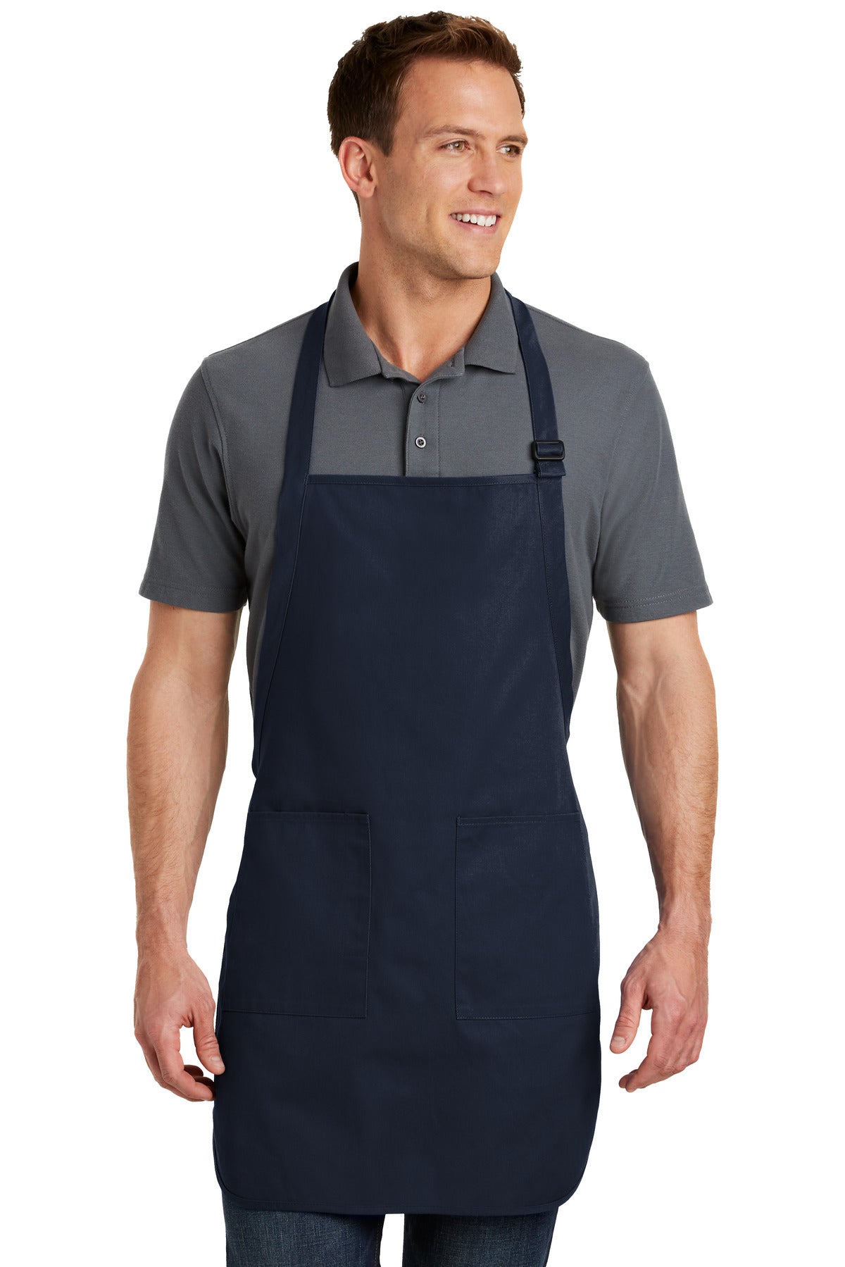 Port Authority Full-Length Apron with Pockets. A500