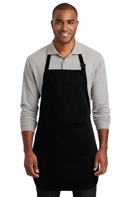 Port Authority Full-Length Two -Pocket Bib Apron. A600