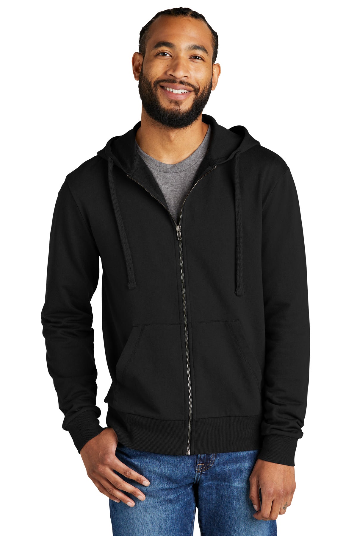 Allmade Unisex organic French Terry Full-Zip Hoodie AL4002