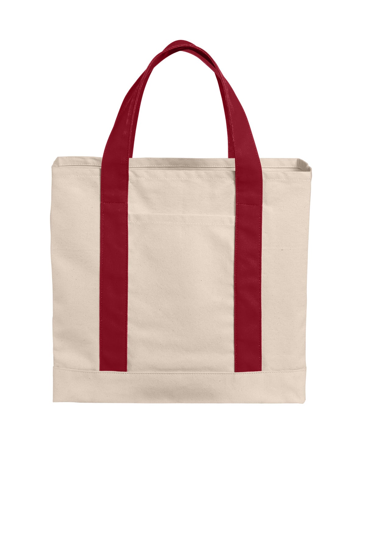 Port Authority Cotton Canvas Two -tone tote BG429