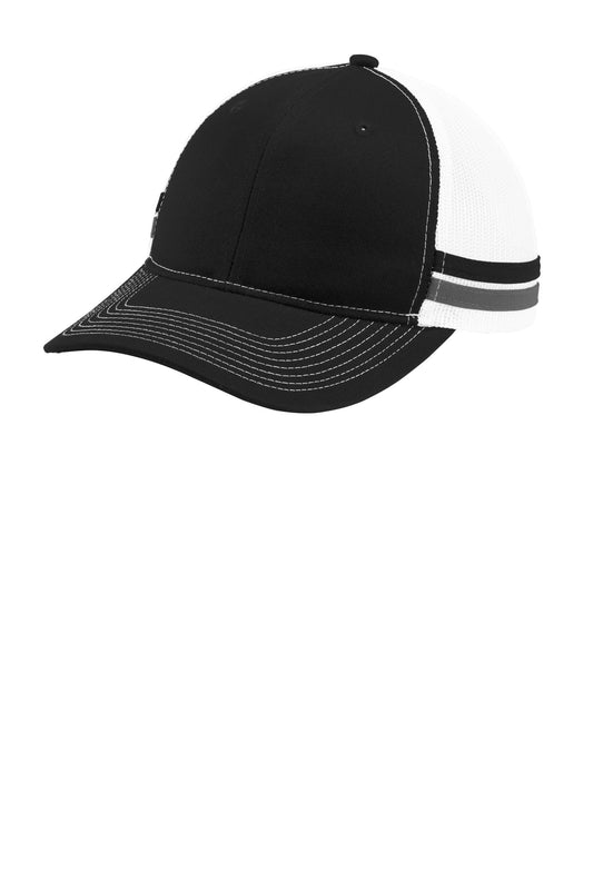 Port Authority Two -Stripe Snapback Trucker Cap. C113