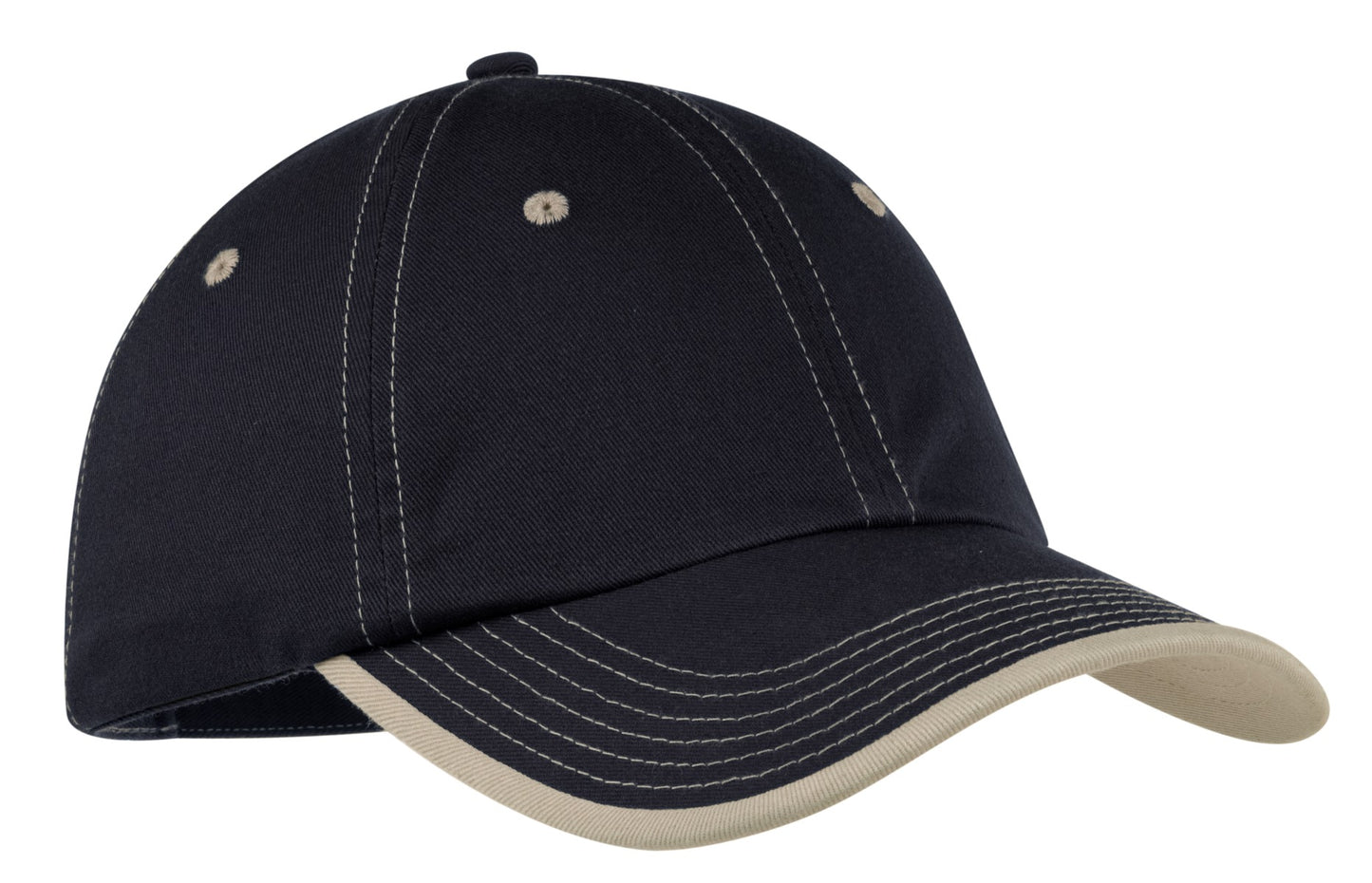 Port Authority Vintage Washed Contrast Stitch Cap. C835