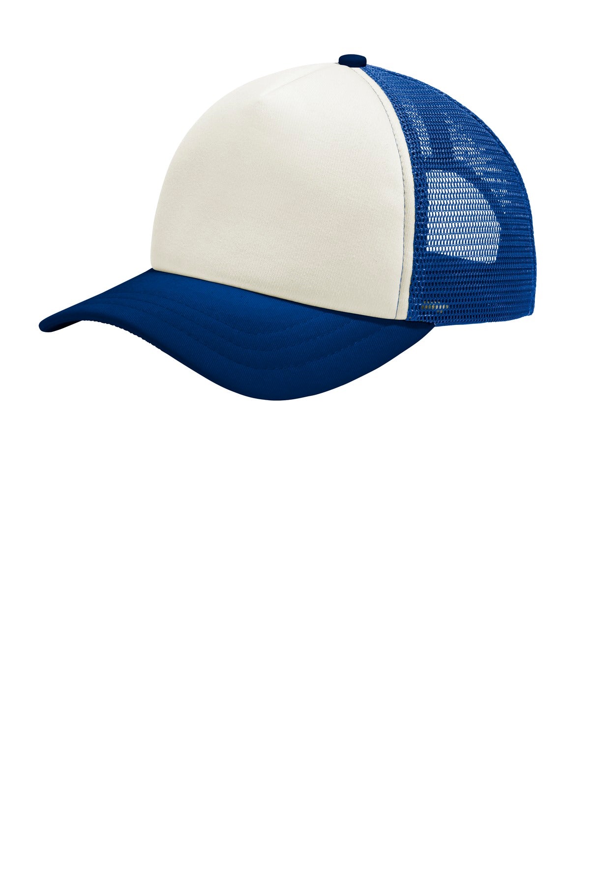 Port Authority 5-Panel Twill Foam Trucker Cap. C936