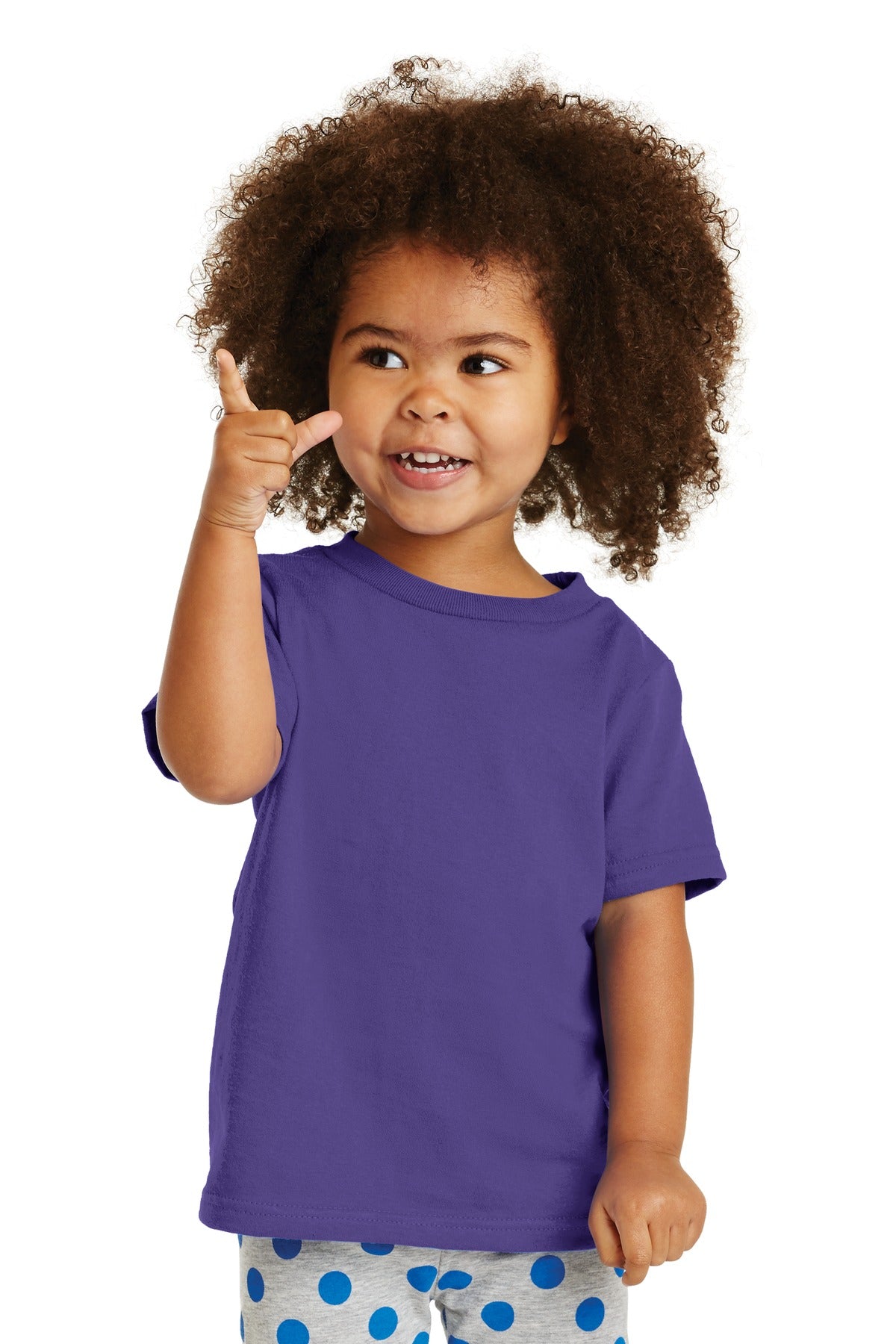 Port & Company toddler Core Cotton Tee. CAR54T