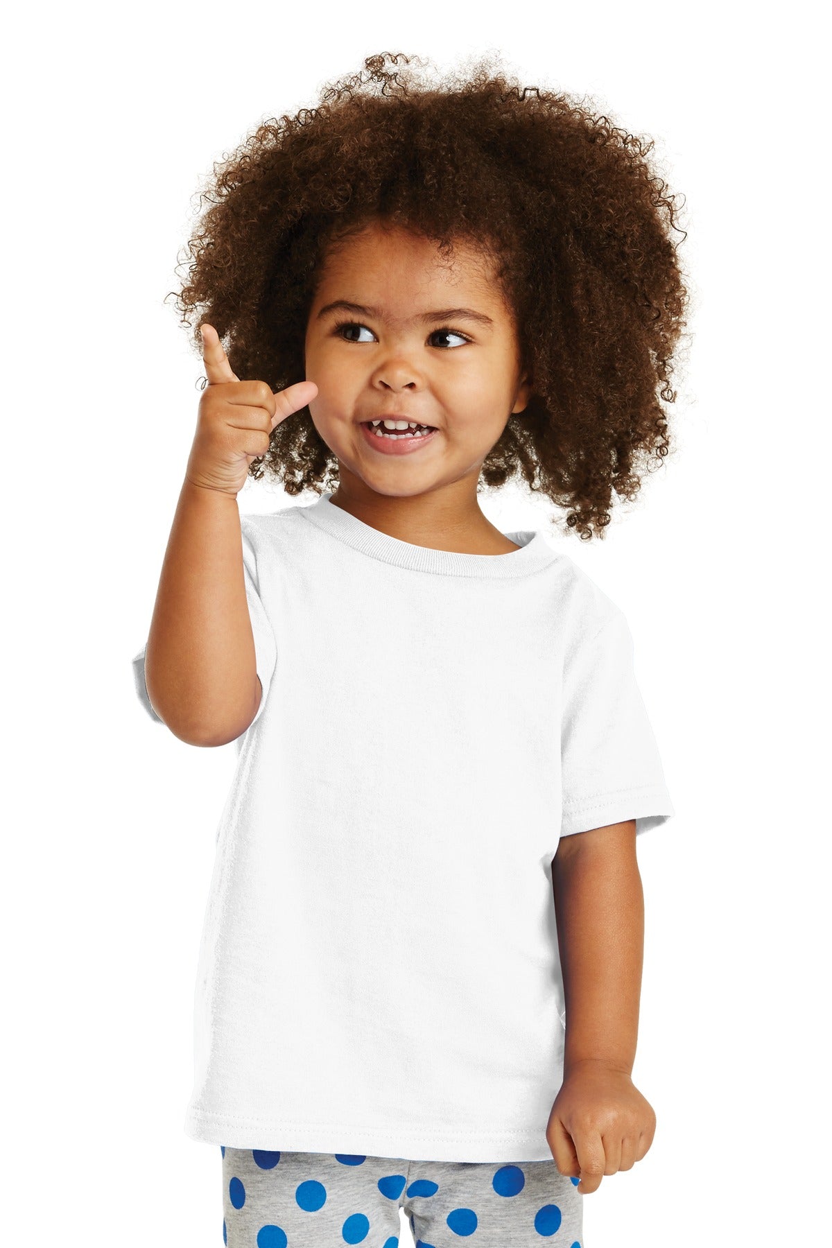 Port & Company toddler Core Cotton Tee. CAR54T