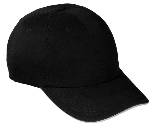 Port & Company Washed Twill Sandwich Bill Cap. CP79