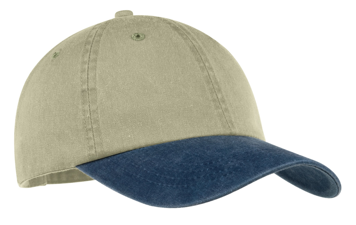 Port & Company -Two -tone Pigment-Dyed Cap. CP83